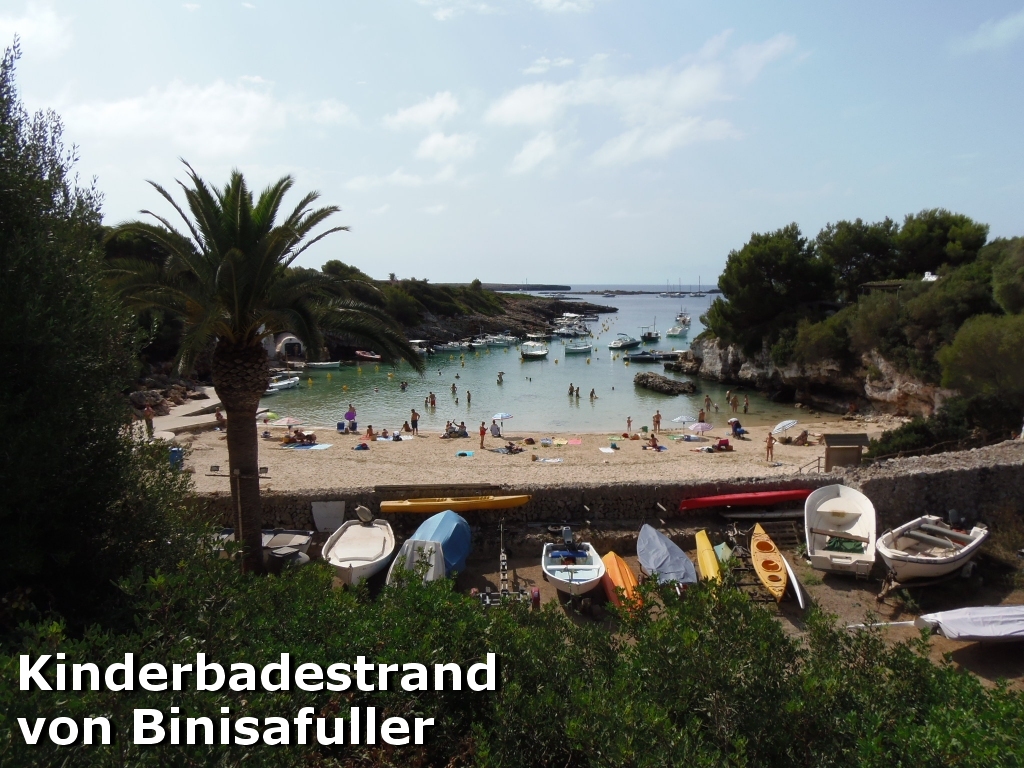 Kinderbadestrand von Binisafuller